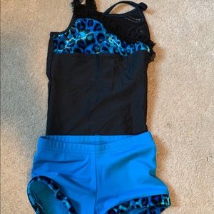 Girls tank dance set